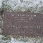 Het graf van Leo Major en zijn vrouw Graf Leo Major